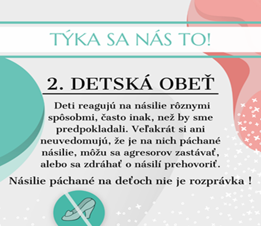 Plagát DETSKÁ OBEŤ TRESTNÉHO ČINU